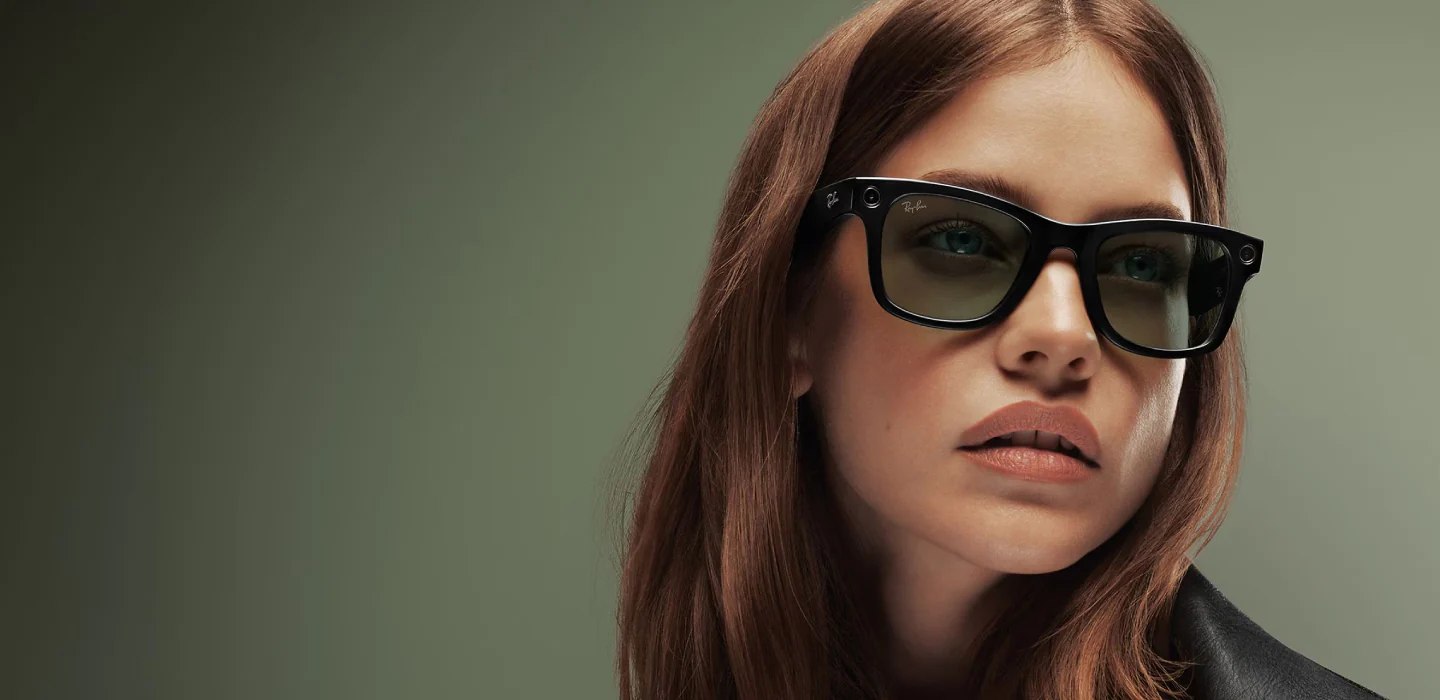 Ray-Ban Meta Wayfarer — édition verte